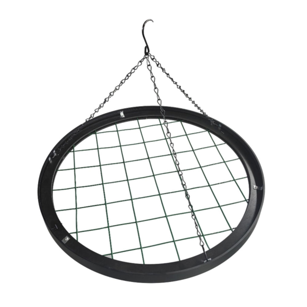 Hanging Hoop with Artificial Rainforest Trailing Plants 50cm Diameter