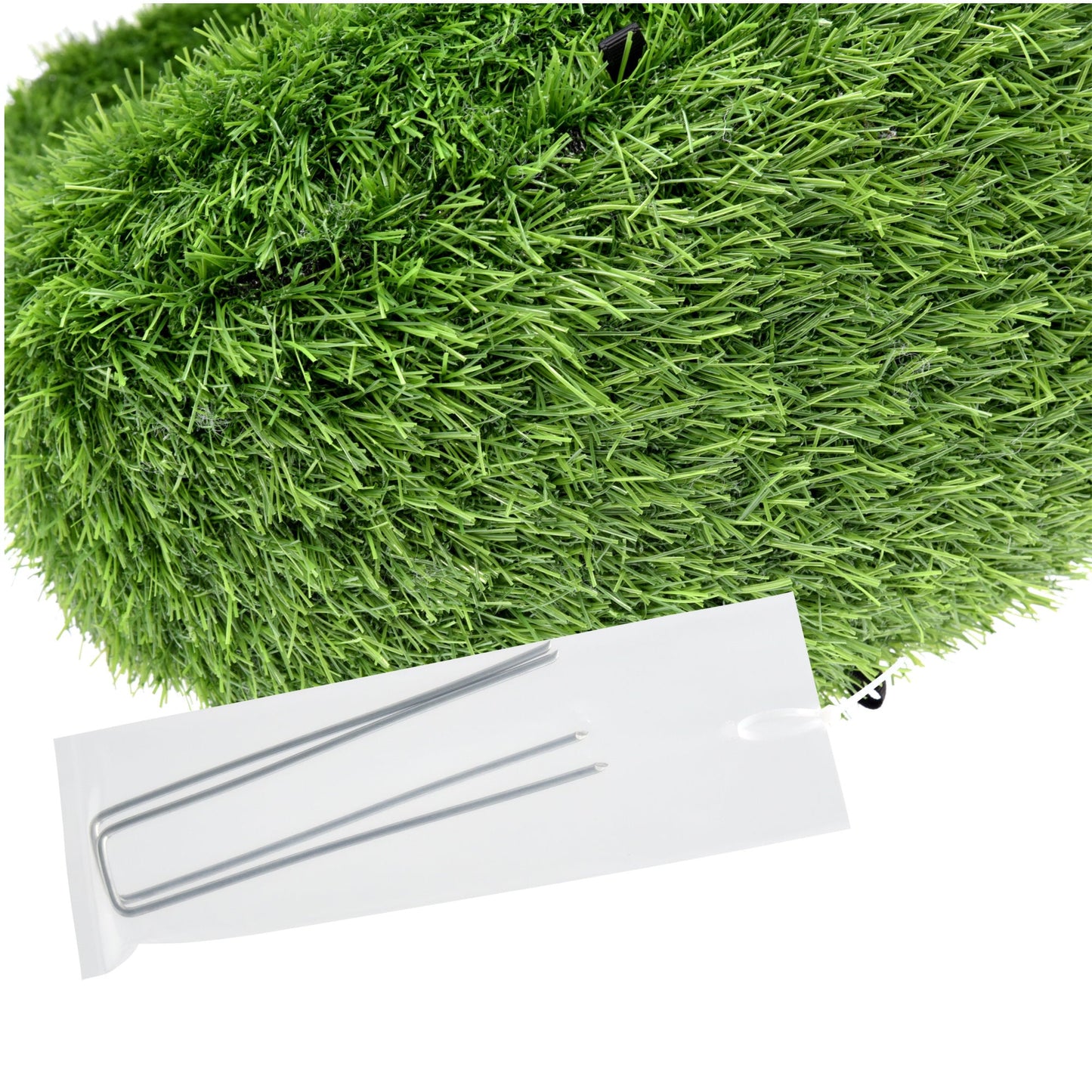 Artificial Grass Topiary Swan 47cm