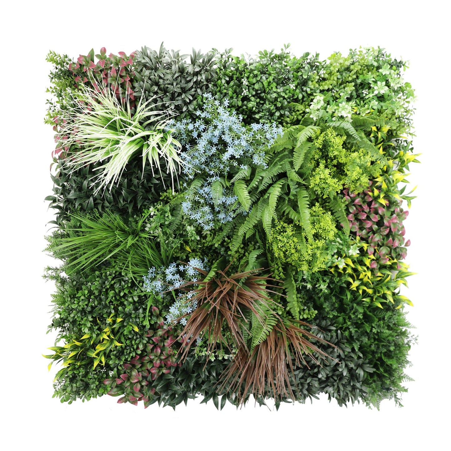 Premium Artificial Plants Green Living Wall Panel 1m x 1m - Pandora B