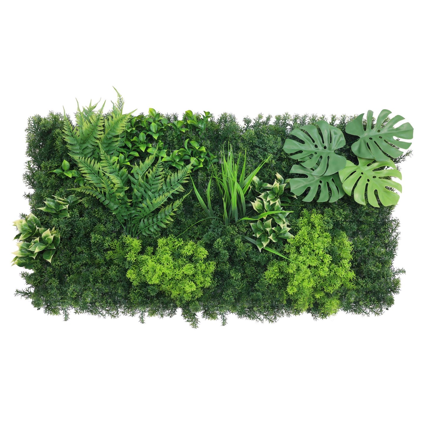 Premium Artificial Green Wall Panel 1m x 50cm - Oasis