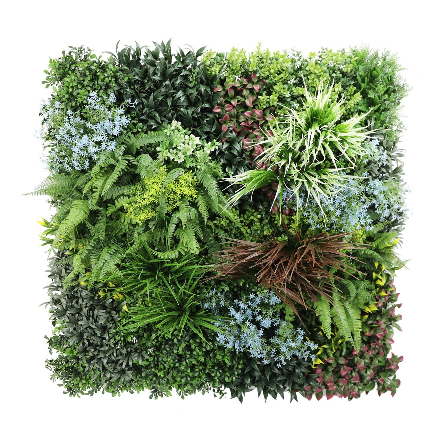 Premium Artificial Plants Green Living Wall Panel 1m x 1m - Pandora A