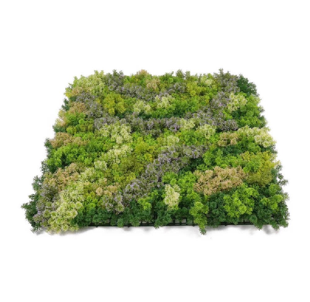 Artificial Moss Light Green Living Wall Panel 1m x 1m