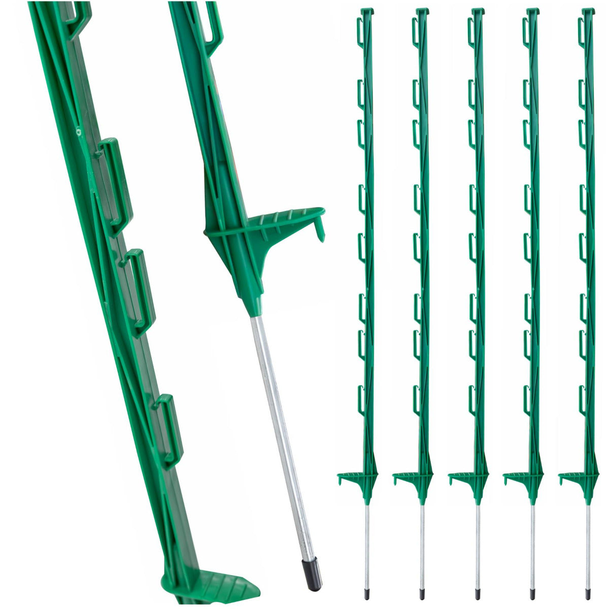 Plastic Stake Fencing Pins - Box of 50