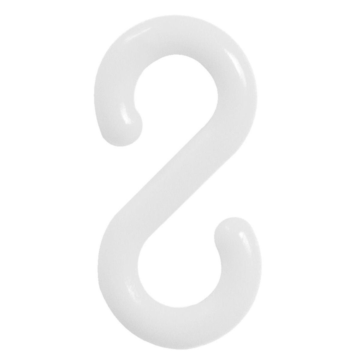 Universal S Hook for Plastic Barrier Chain - 100pk