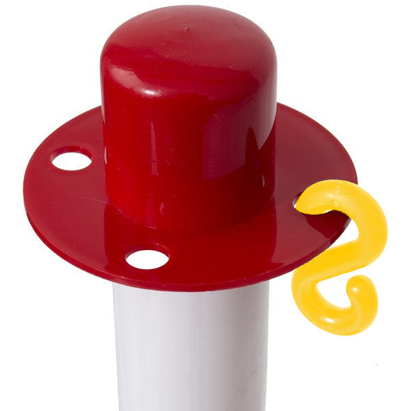 Universal S Hook for Plastic Barrier Chain - 100pk