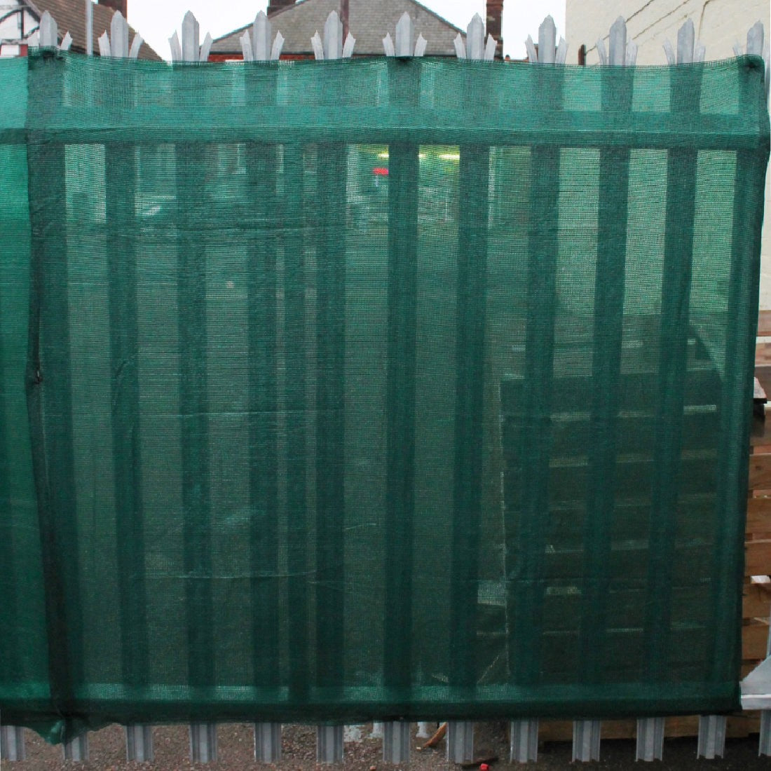 80% Shade Netting for Privacy - Green