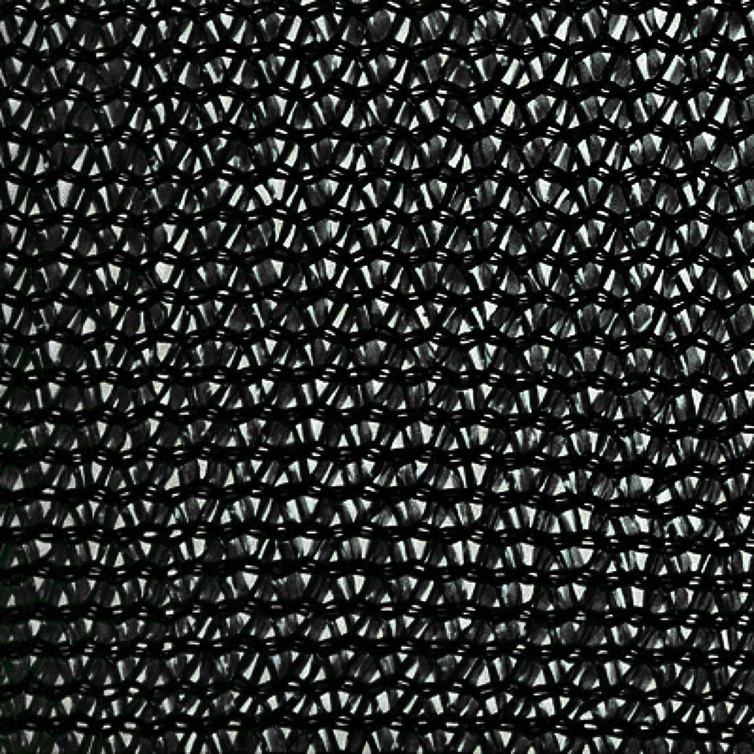 80% Shade Netting for Privacy - Black