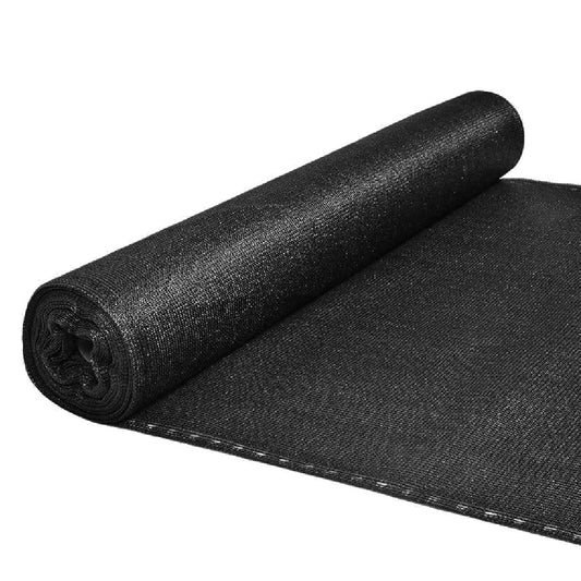 80% Shade Netting for Privacy - Black