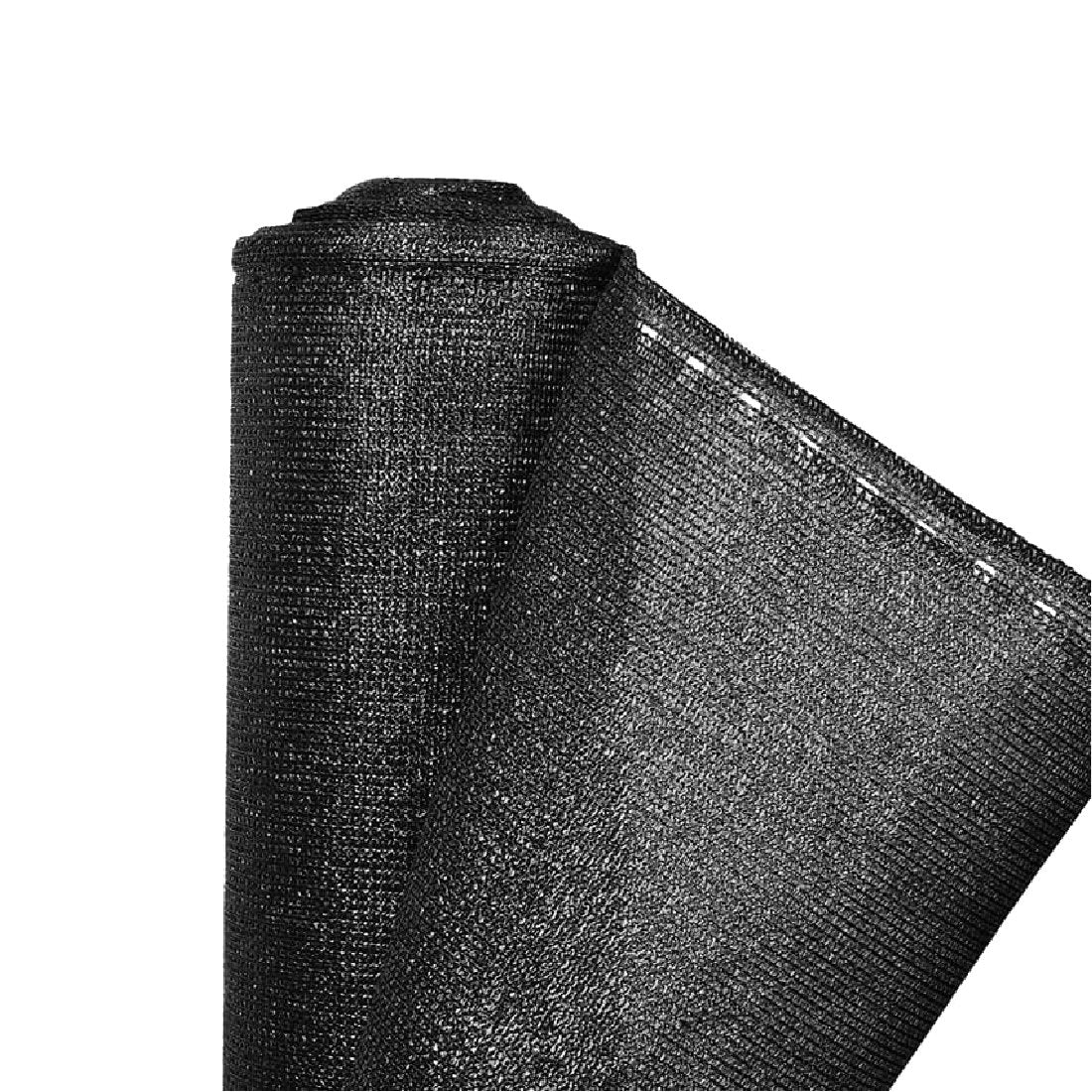80% Shade Netting for Privacy - Black