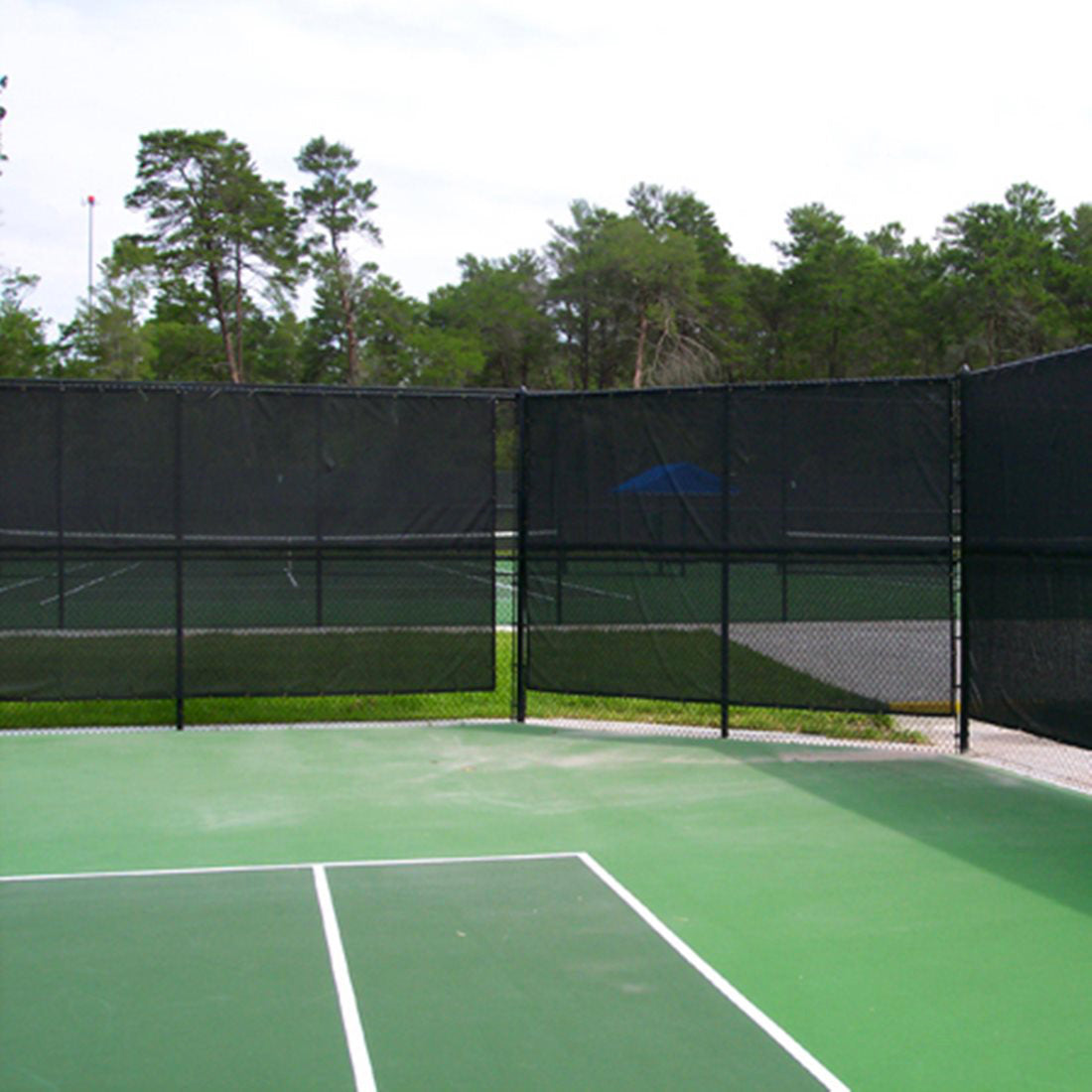 80% Shade Netting for Privacy - Black