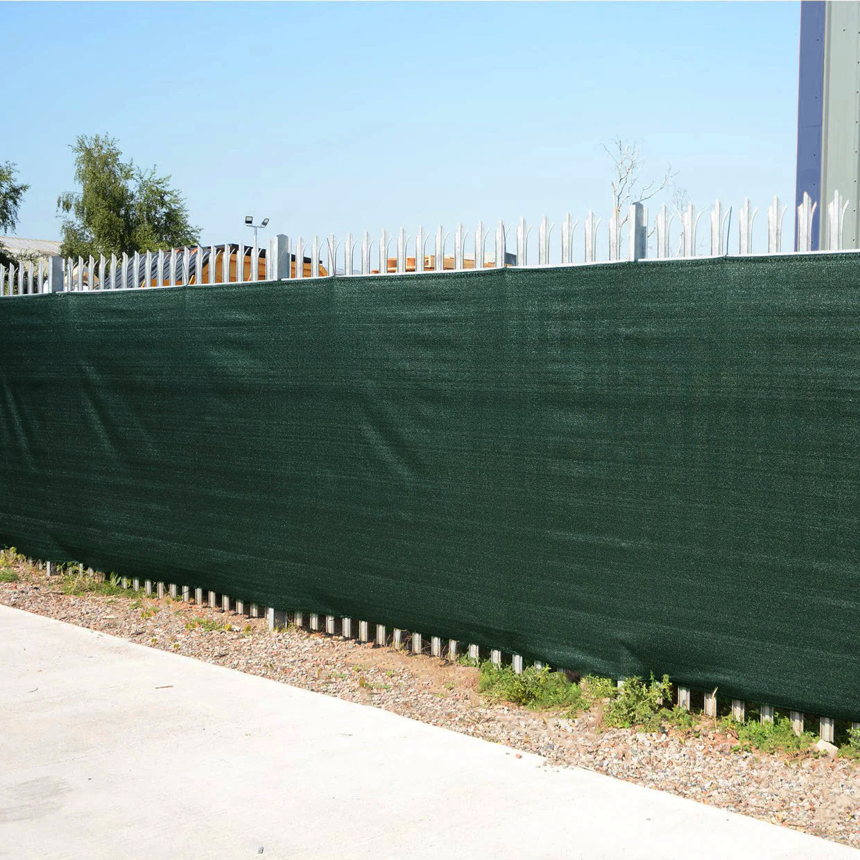 98% Green Shade Netting for Privacy