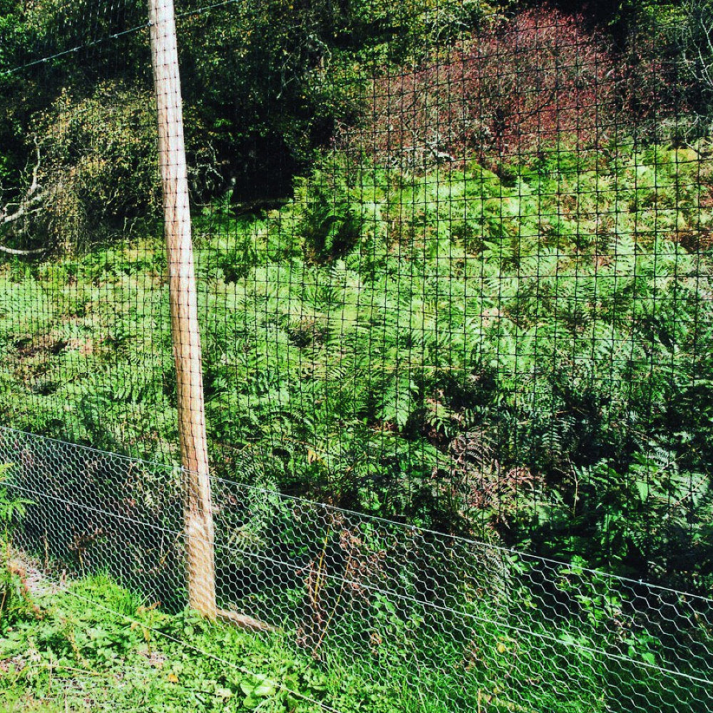 BOP Stretched Fencing Large Mesh 50mm x 50mm - 100m Roll