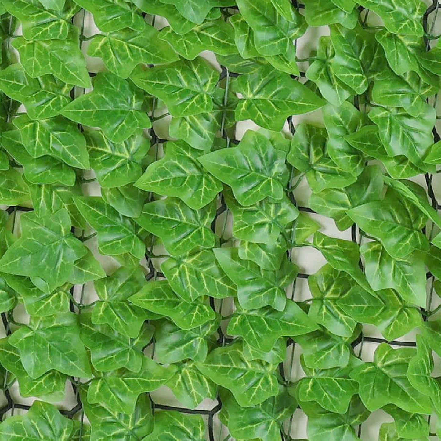 Premium Artificial Ivy Hedge Light Green - 3m