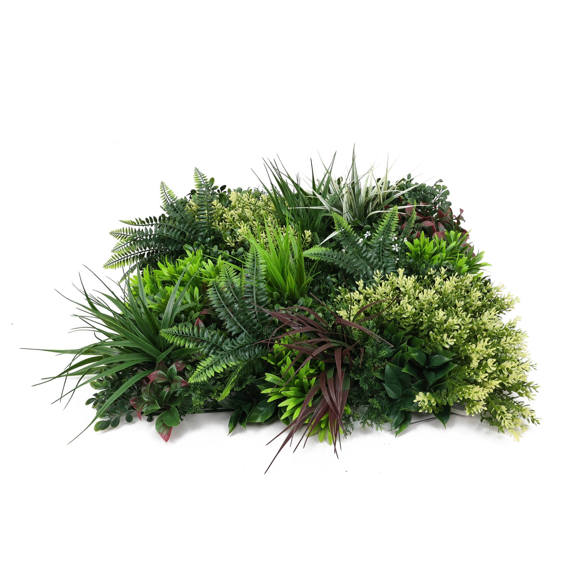 Premium Artificial Green Living Wall Panel 50 x 50cm - Carnival A