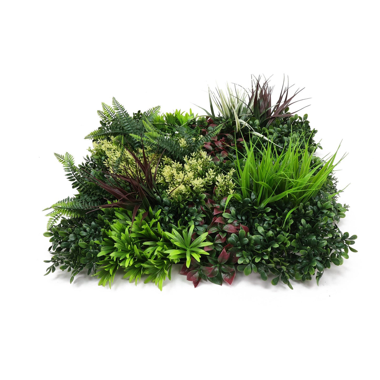 Premium Artificial Green Living Wall Panel 50 x 50cm - Carnival C