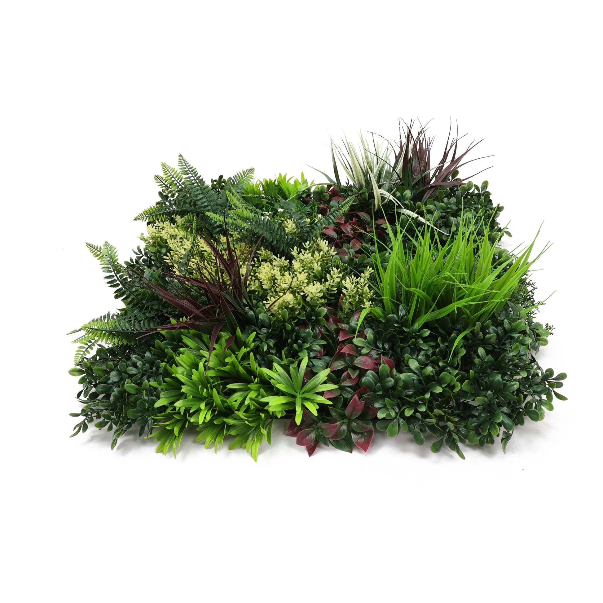 Premium Artificial Green Living Wall Panel 50 x 50cm - Carnival C