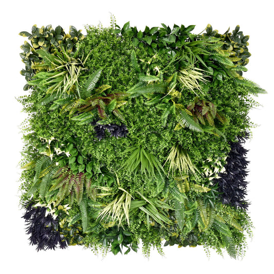 Premium Artificial Green Wall Panel 1m x 1m - Charm B