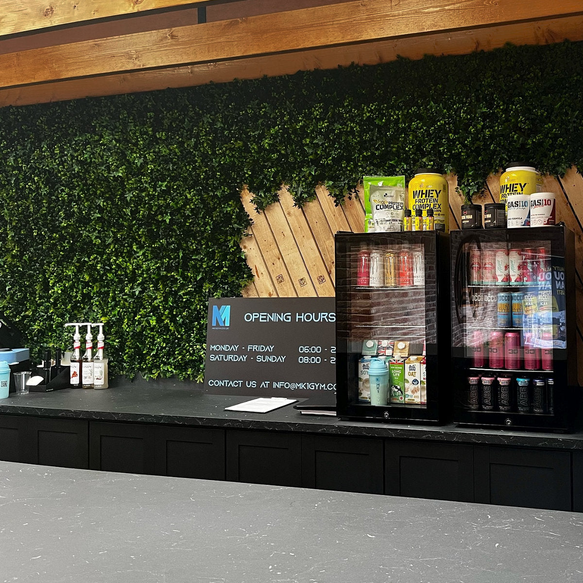 Premium Artificial Ivy Green Living Wall Panel 50 x 50cm
