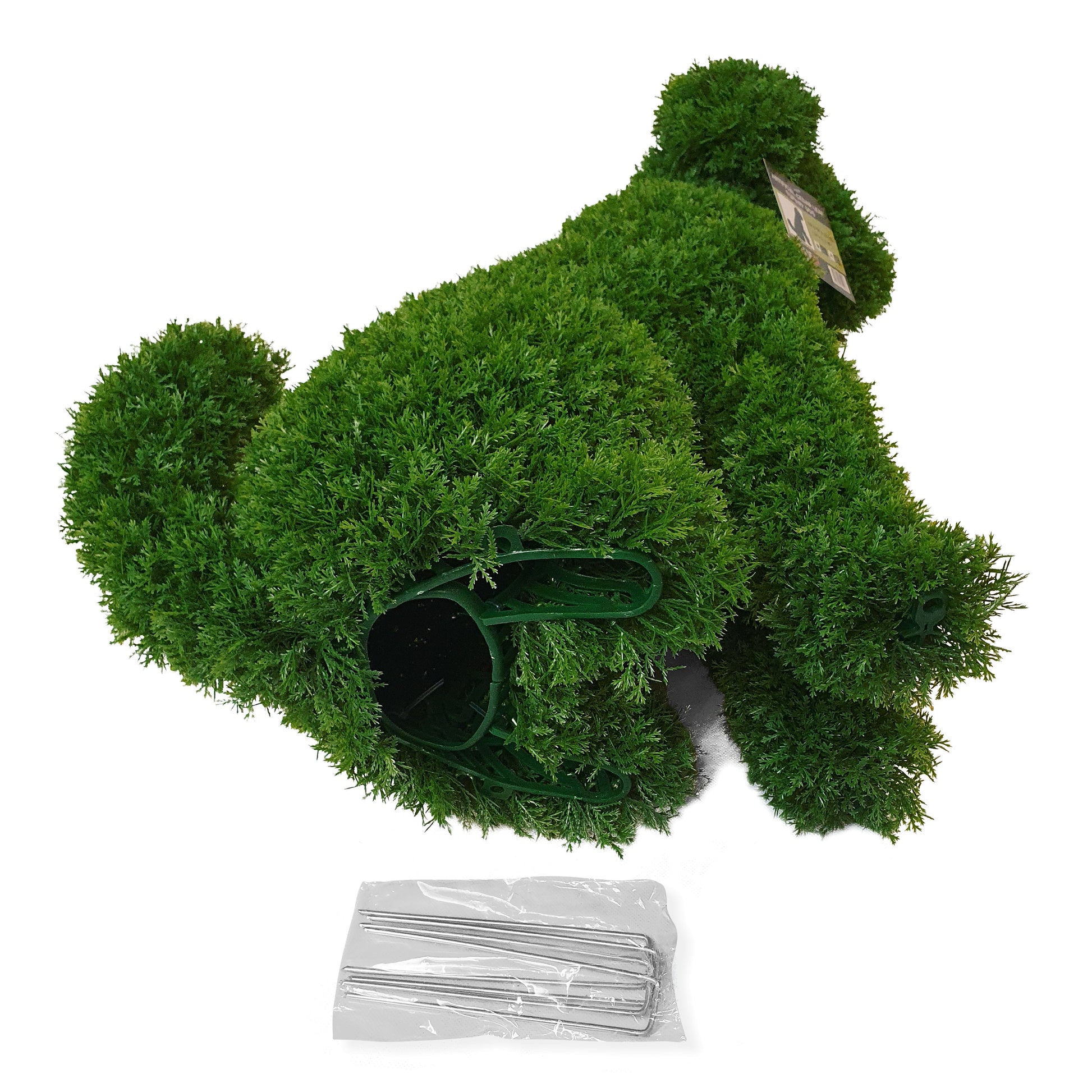 Topiary Dog Artificial Cedar Leaf 60cm