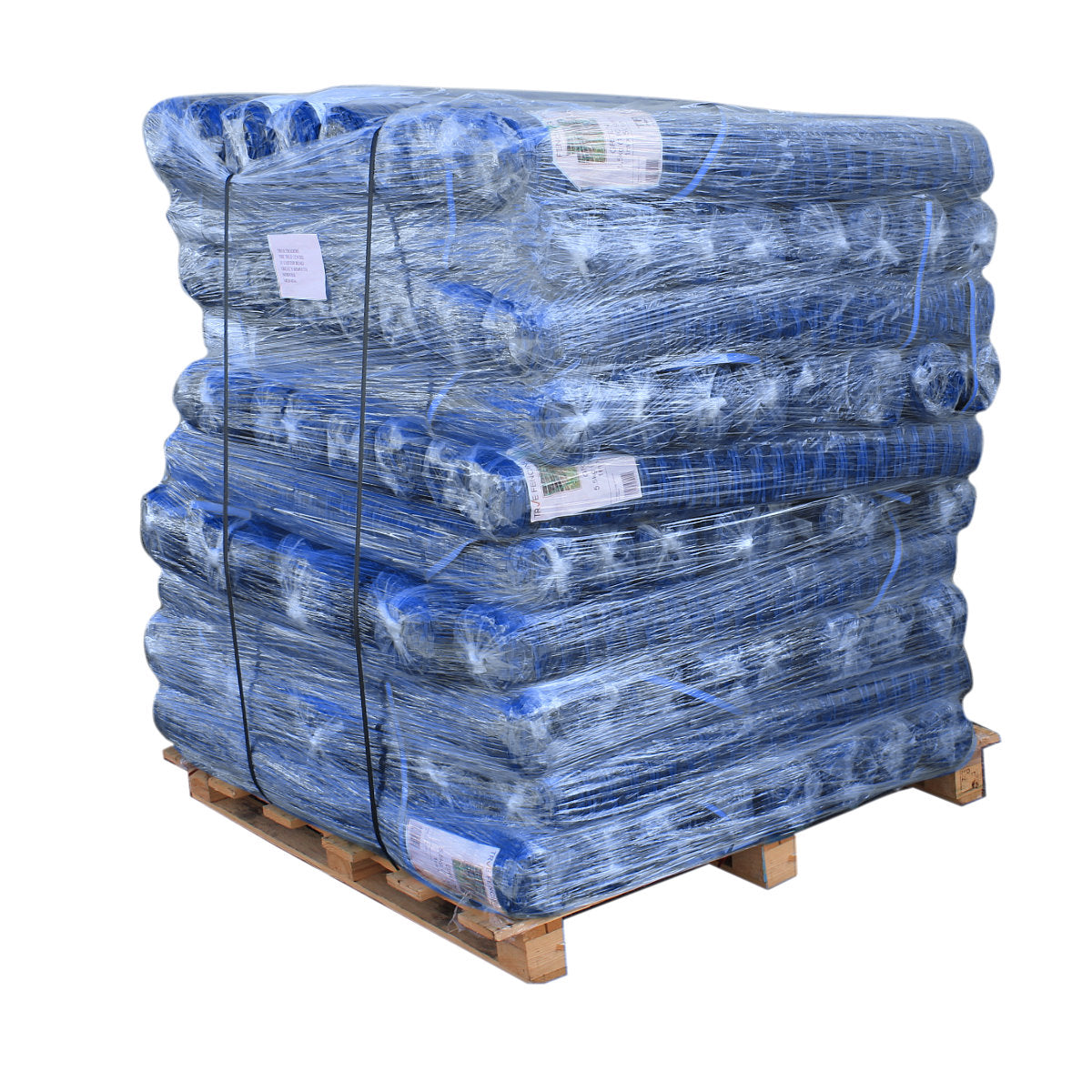 Plastic Barrier Mesh Fence - Blue