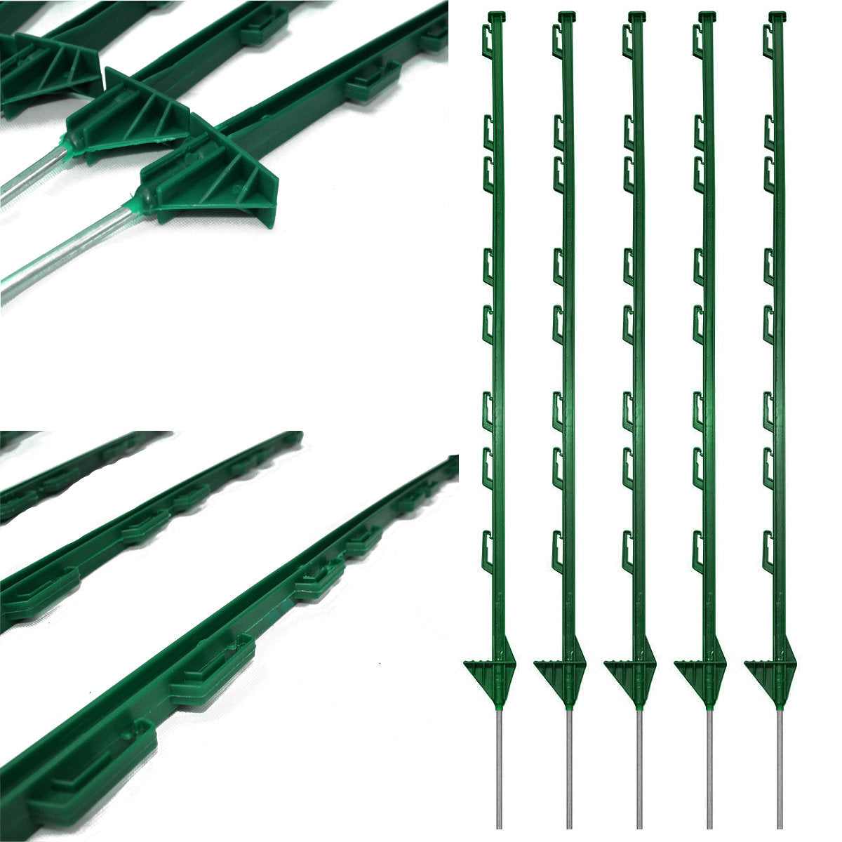 Plastic Stake Fencing Pins - Box of 50