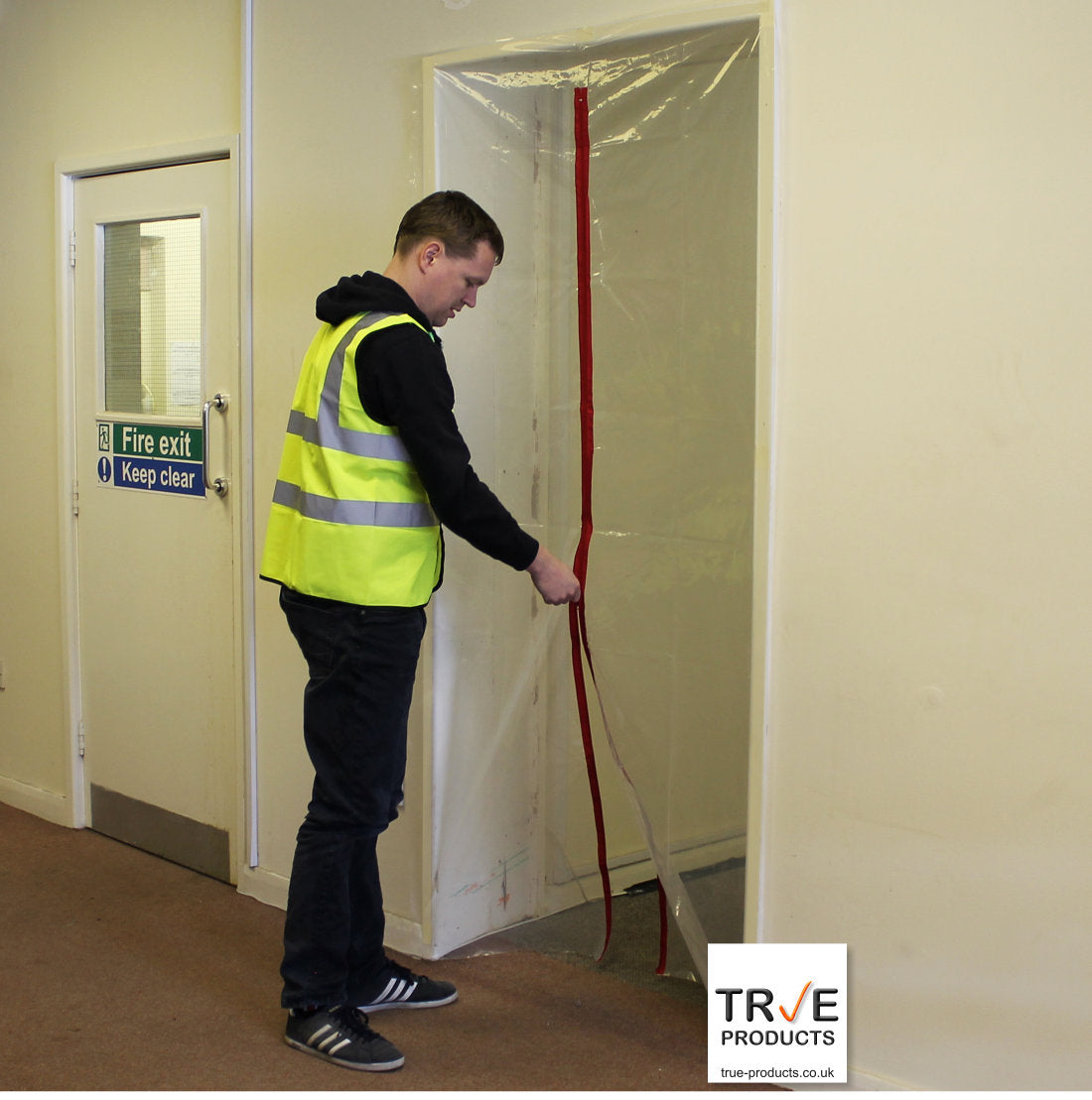 1 Zip Door Kit - Dust Prevention Door