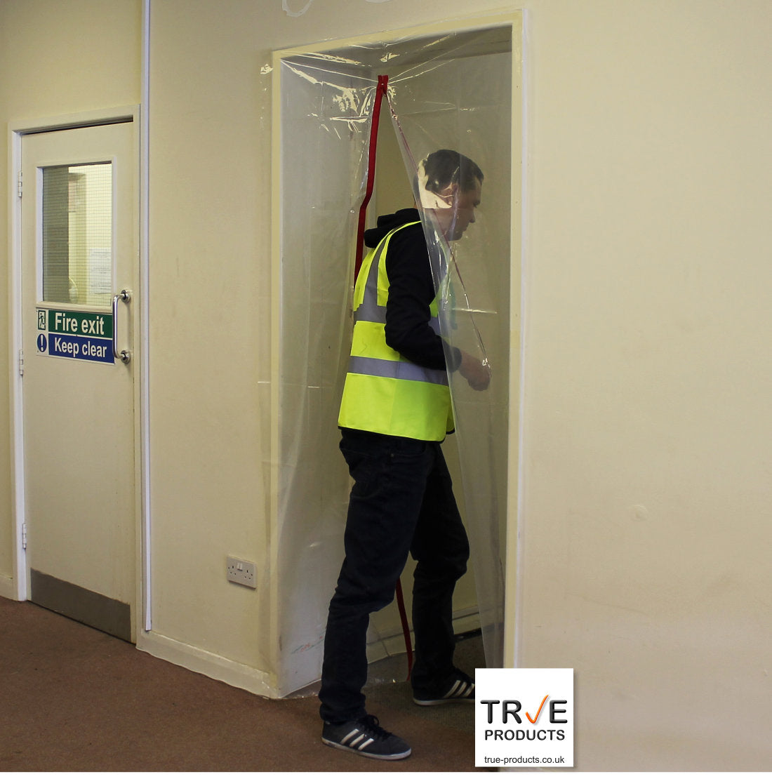 1 Zip Door Kit - Dust Prevention Door