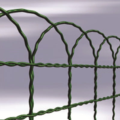 Garden Border Fence Green PVC Coated