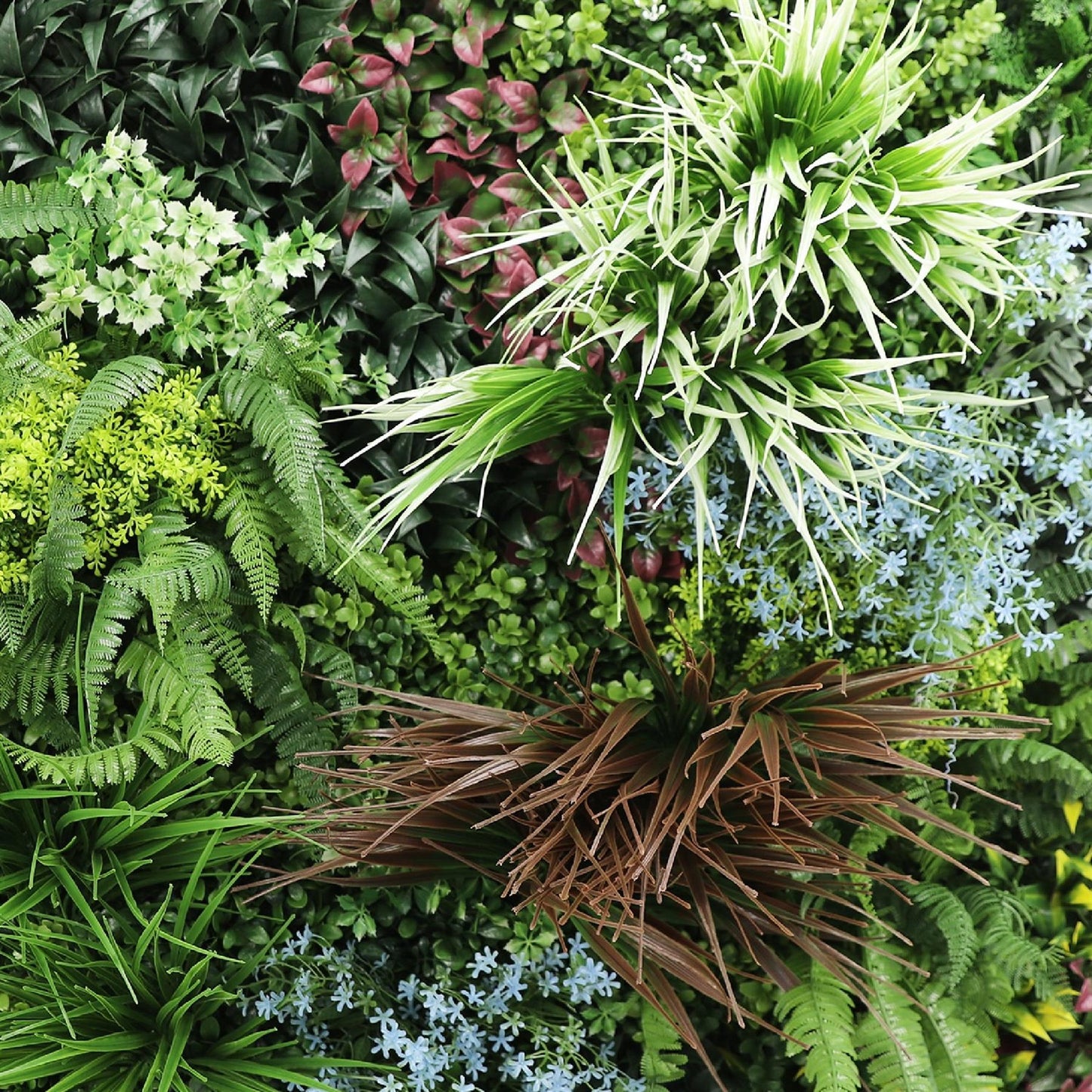 Premium Artificial Plants Green Living Wall Panel 1m x 1m - Pandora A