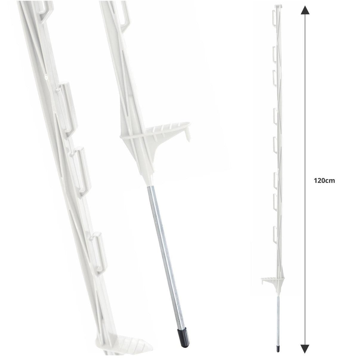 Plastic Stake Fencing Pins - Box of 50