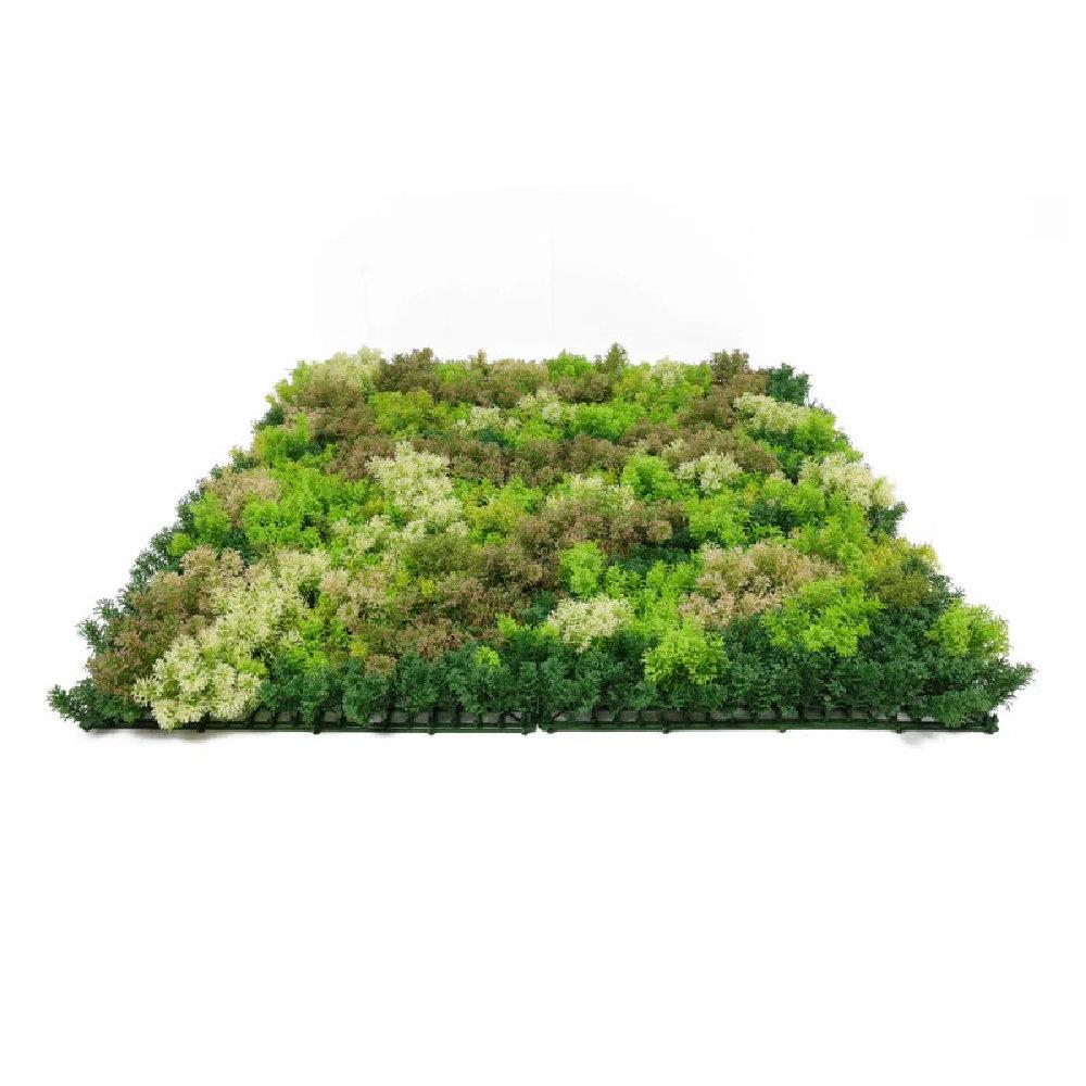 Artificial Moss Dark Green Living Wall Panel 1m x 1m