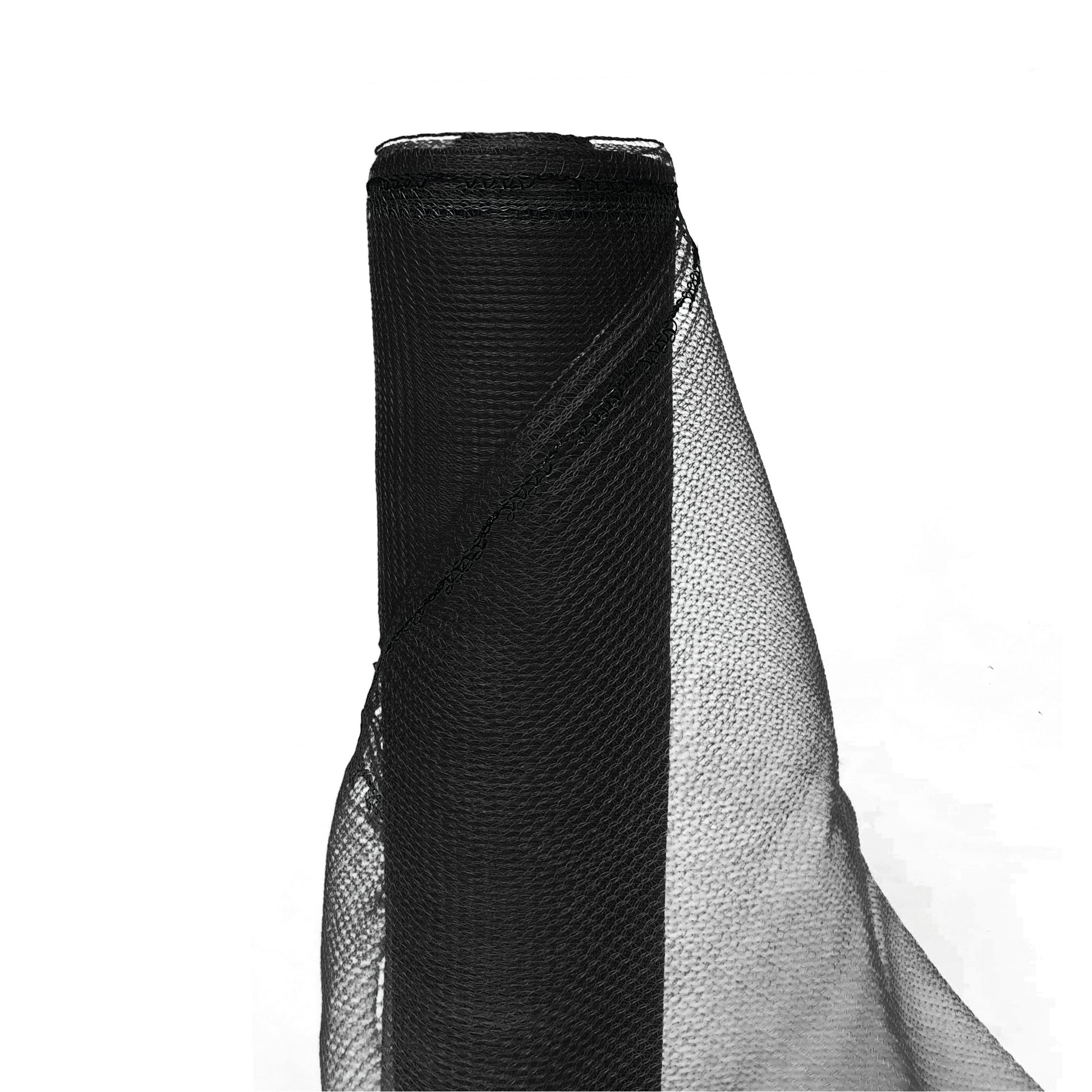 35% Black Scaffold Debris Netting - 50m Roll x 1m, 2m or 3m