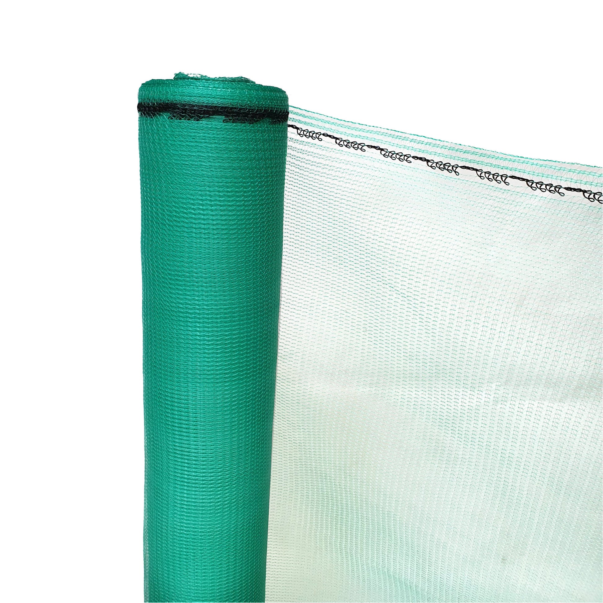 35% Green Scaffold Debris Netting - 50m Roll x 1m, 2m or 3m