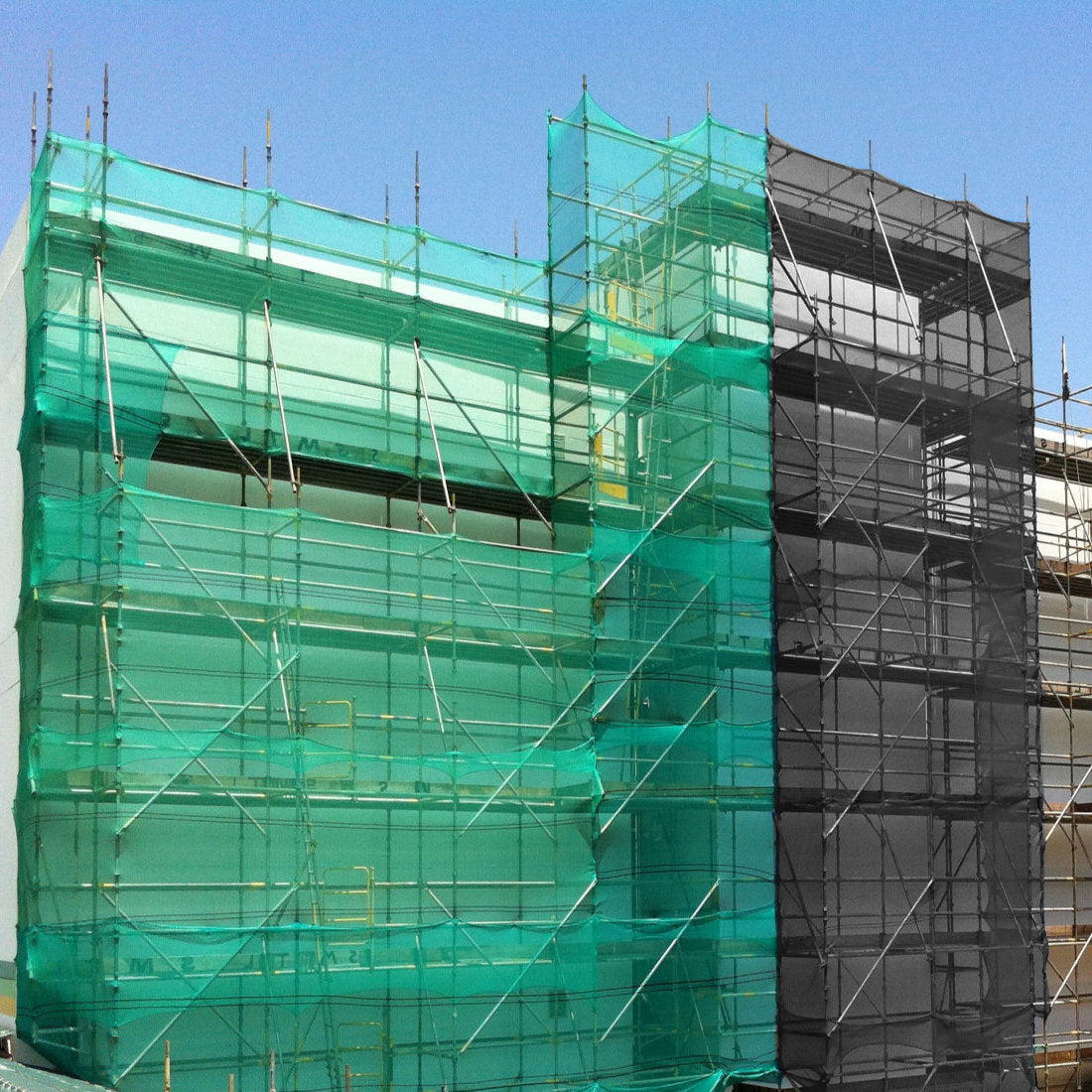Scaffold Debris Netting - 50m Roll x 1m, 2m or 3m