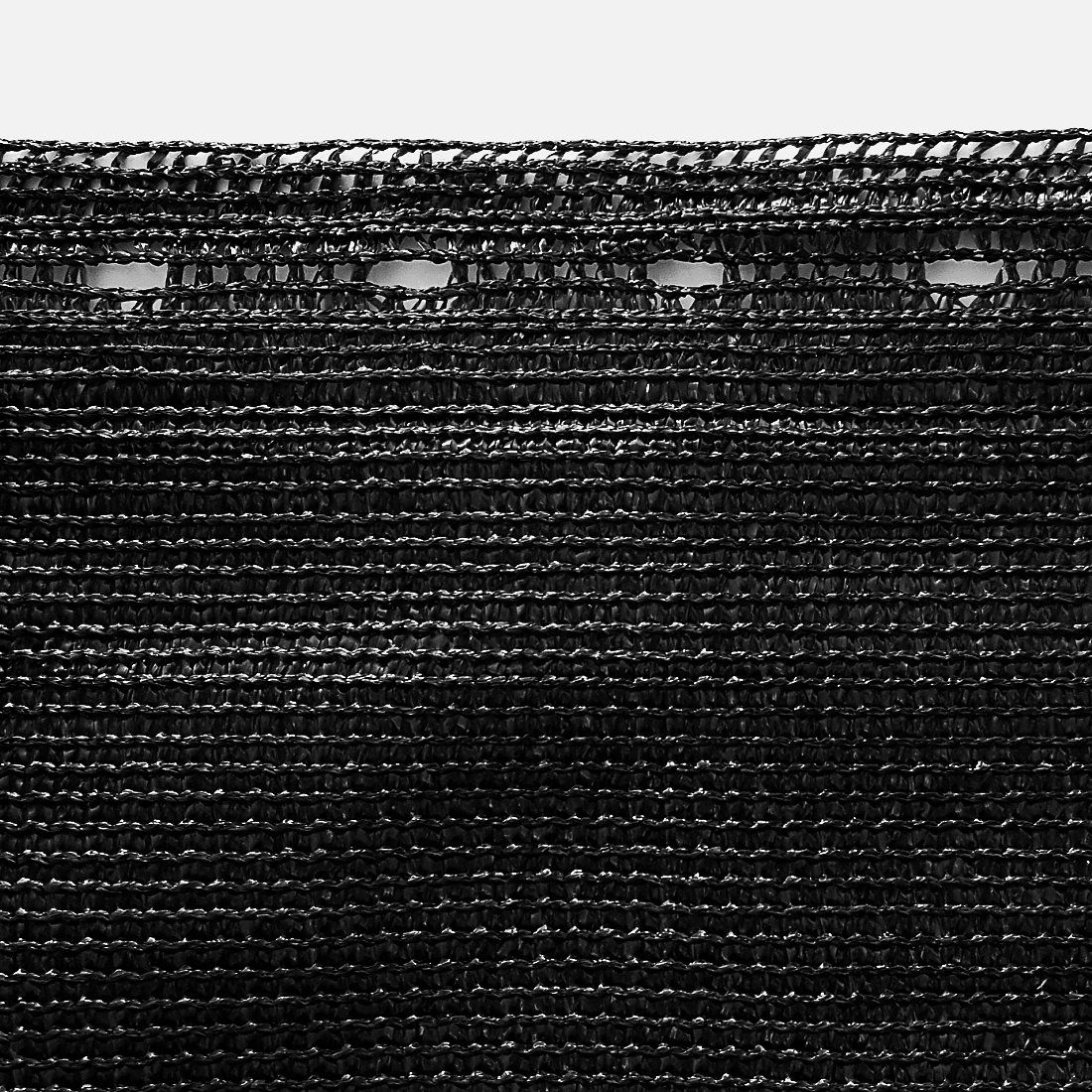 98% Black Shade Netting for Privacy - 1m