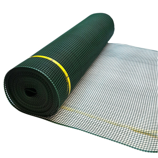 Rigid Plastic Fence 9mm Square Mesh - 1m x 30m