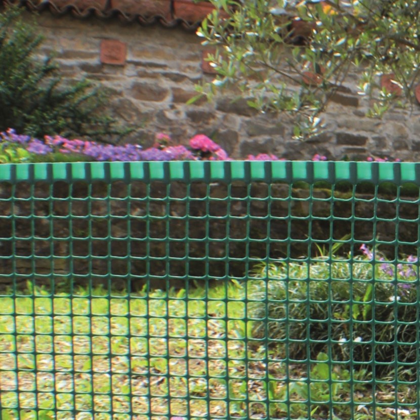 Rigid Plastic Fence 20mm Square Mesh - 1m x 30m