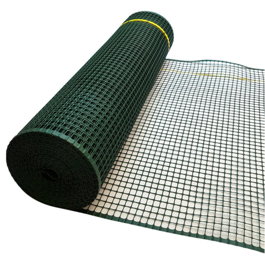 Rigid Plastic Fence 20mm Square Mesh - 1m x 30m