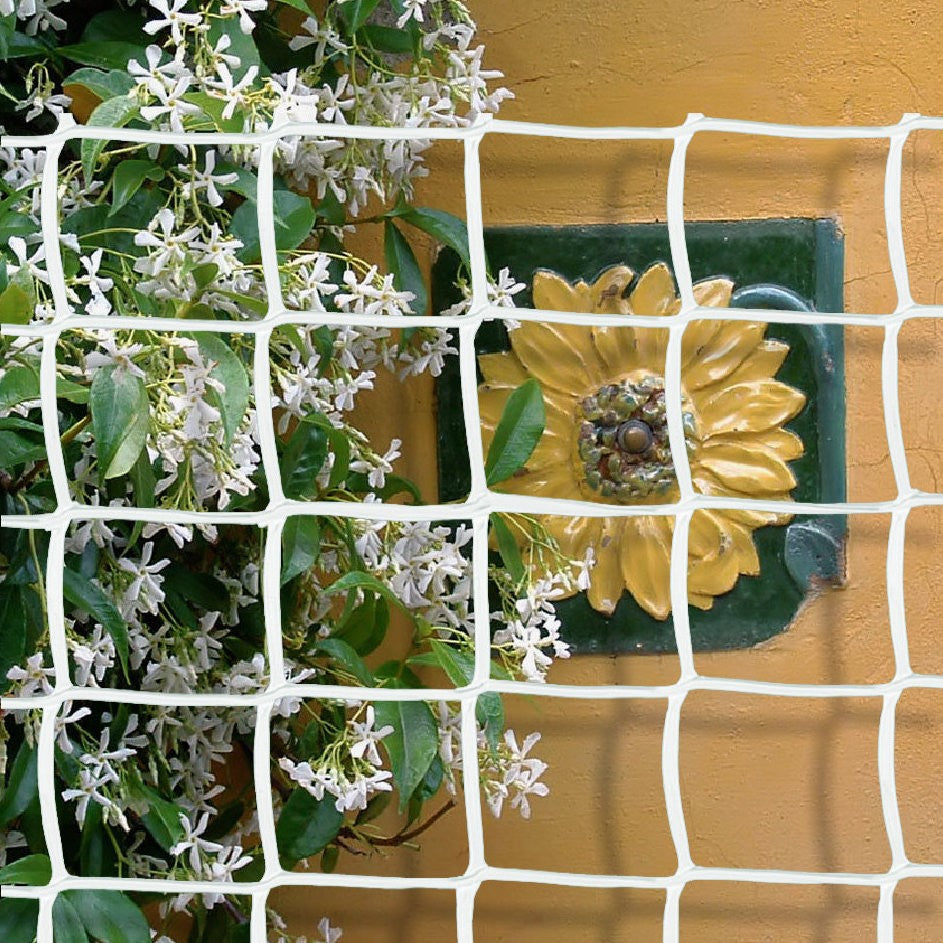 Plant Support Mesh - White 0.5m or 1m Wide