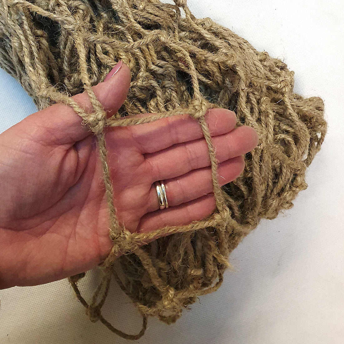 Biodegradable Natural Jute Pea and Bean Netting