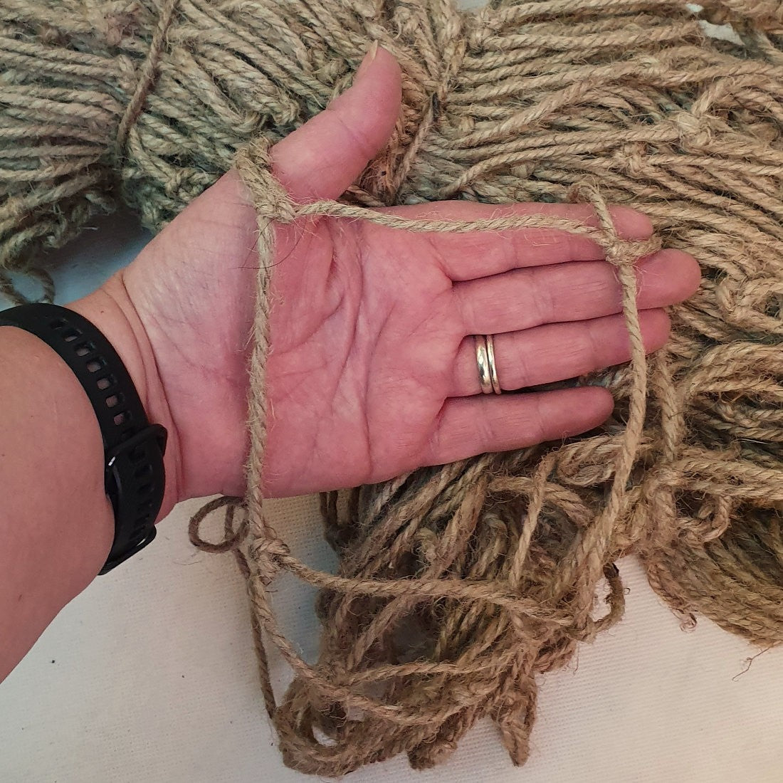 Biodegradable Natural Jute Pea and Bean Netting
