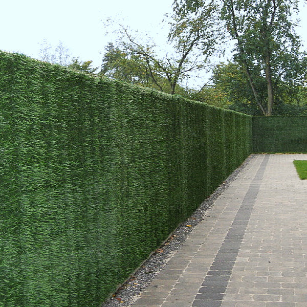 Artificial Conifer Hedge Privacy Screening - 3m Long
