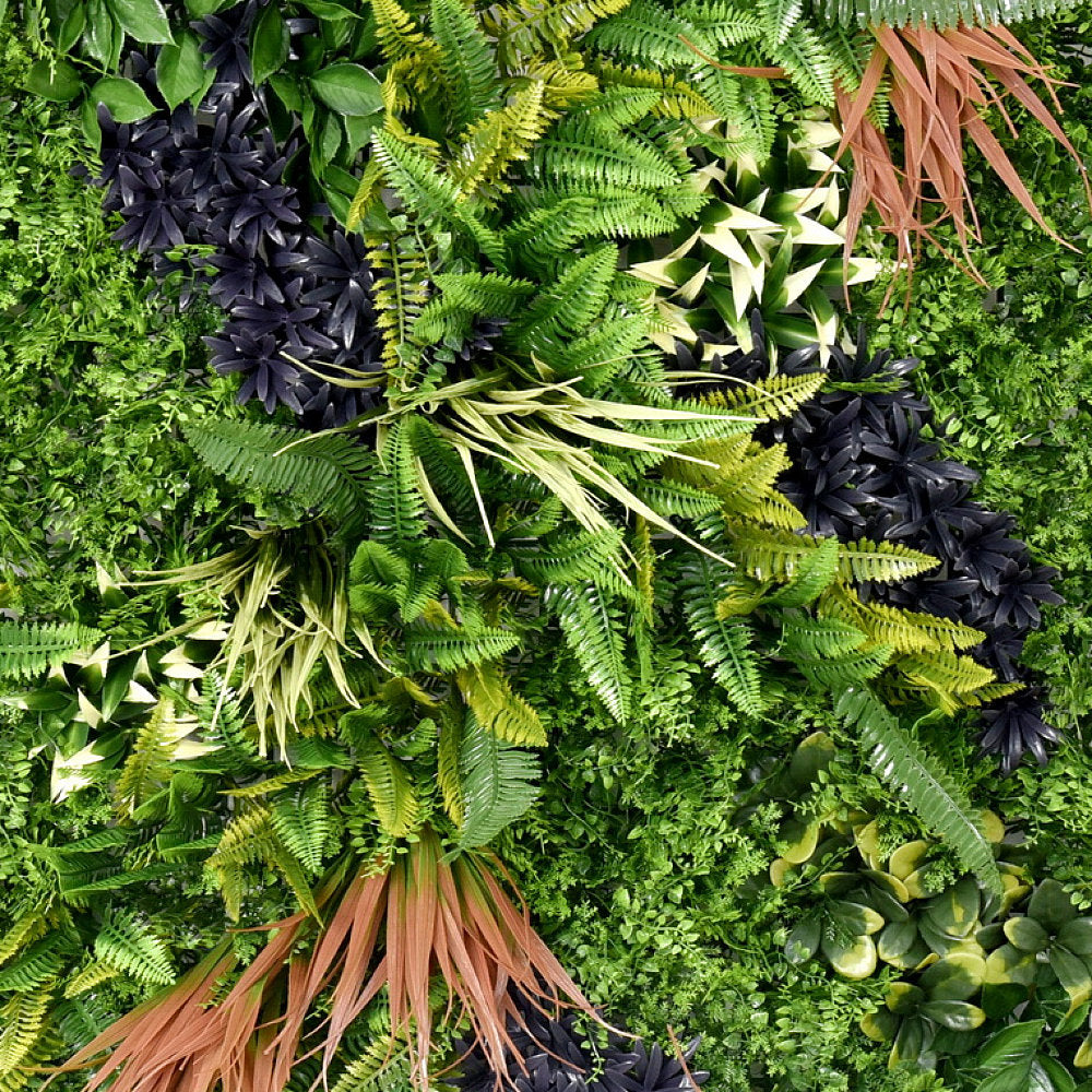 Premium Artificial Green Wall Panel 1m x 1m - Charm