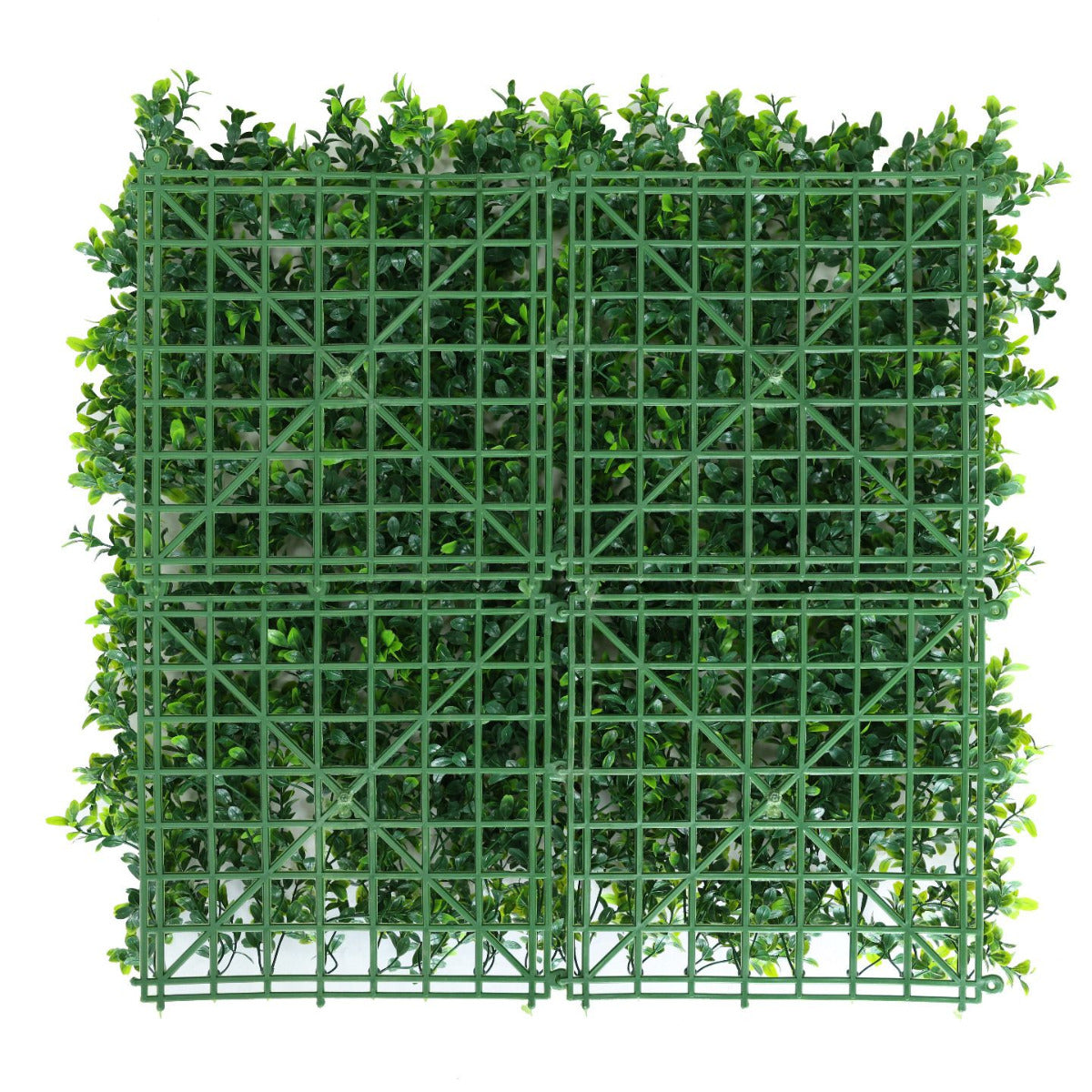 Artificial 'White Flower' Living Wall Hedge Panel 50 x 50cm