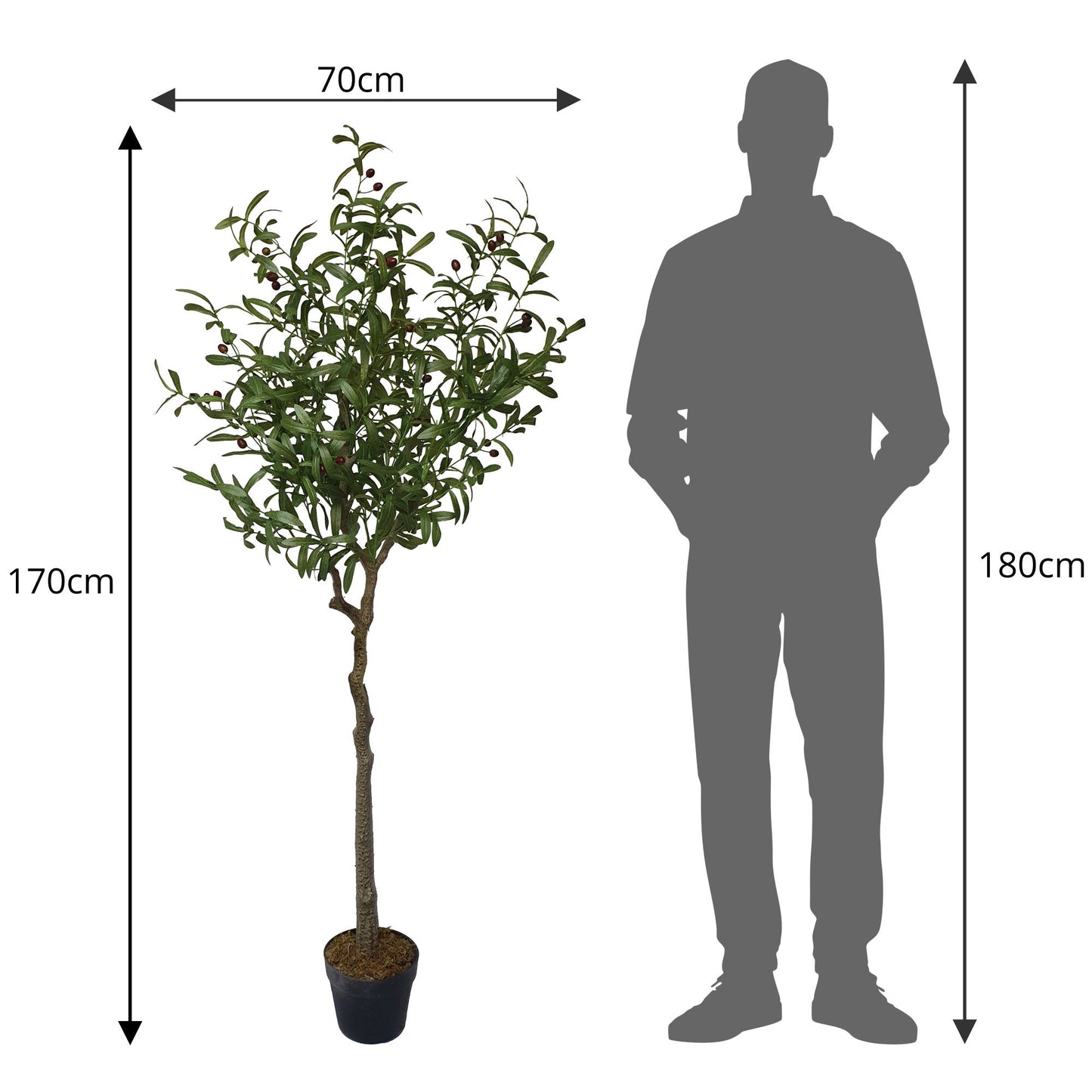 Artificial Olive Tree Tree 170cm