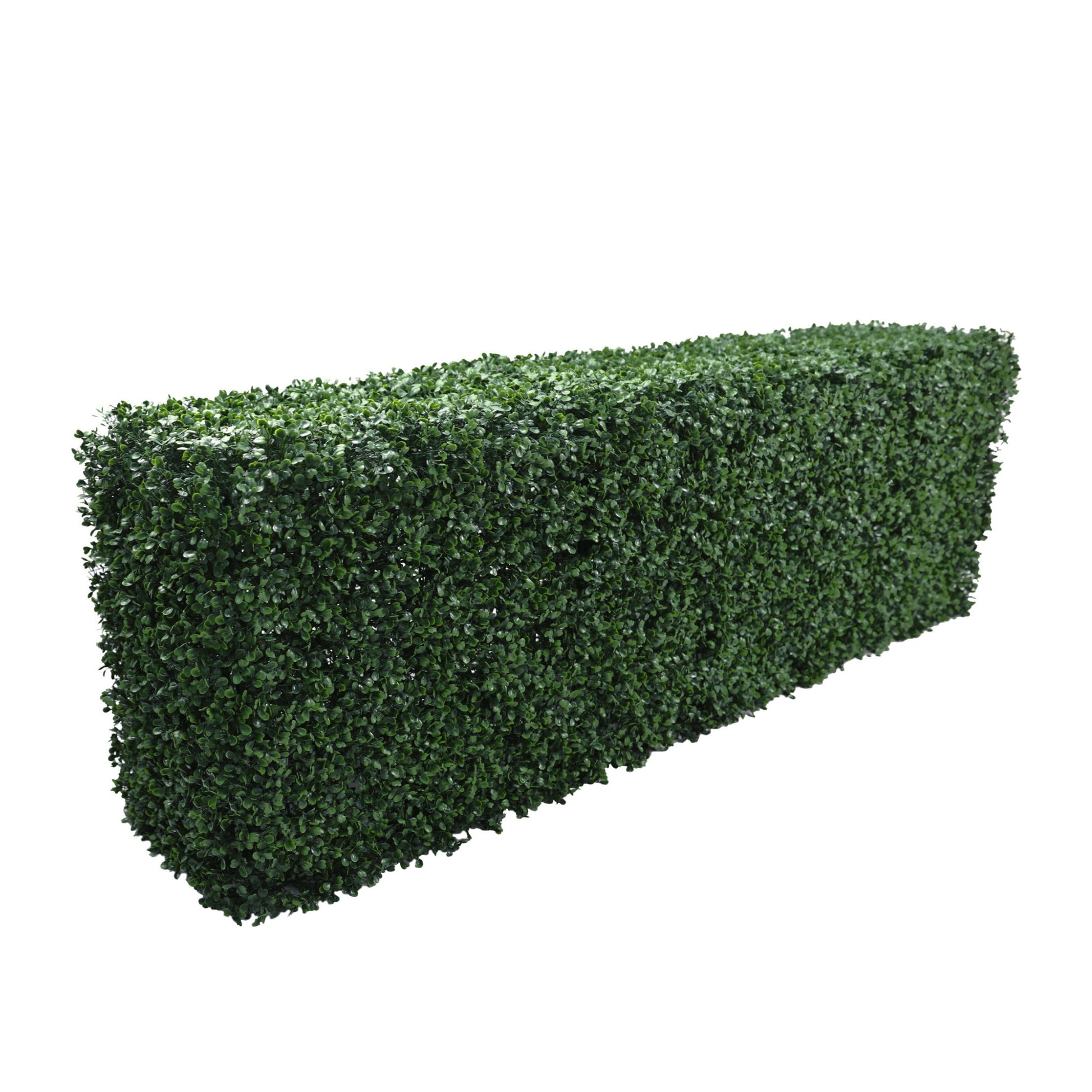 Premium Freestanding Artificial Boxwood Hedge - Short