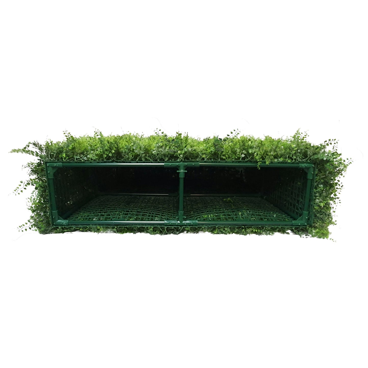 Premium Freestanding Artificial Fern Hedge - Medium