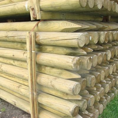 Wooden Posts - Treated - PALLET of 431